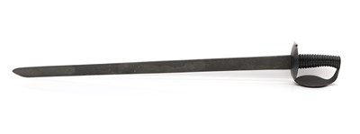 Lot 589 - A Royal Naval 1804 pattern boarding cutlass