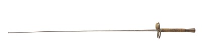 Lot 594 - A fencing rapier