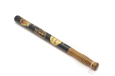 Lot 611 - A William IV 'Special Constable' truncheon