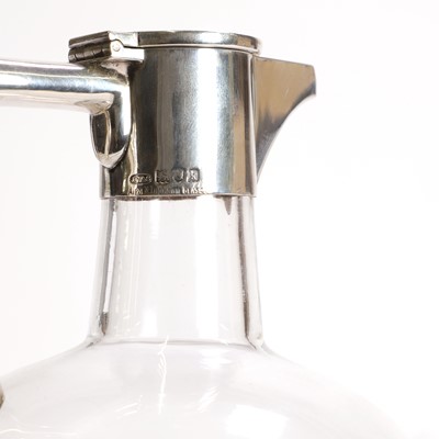 Lot 51 - A silver-mounted whisky ewer