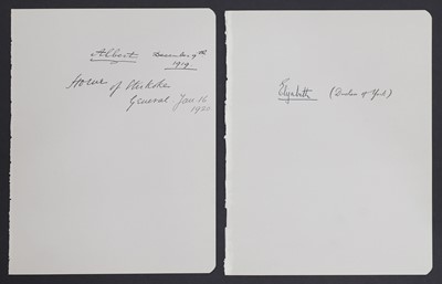 Lot 431 - Elizabeth R the Queen Mother signed Christmas card, 1968