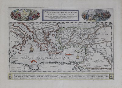 Lot 43 - Map- Mediterranean- Ortelius