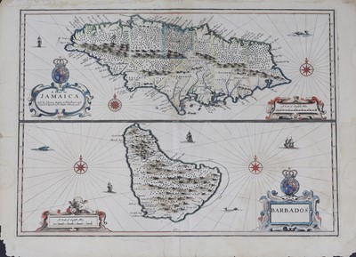 Lot 44 - [Map of JAMAICA]: Speed, J