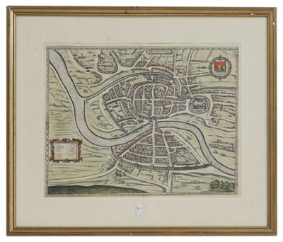 Lot 15 - [Bristol city Plan]- Hogenburg