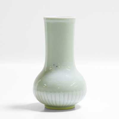 Lot 33 - A Chinese celadon-glazed vase