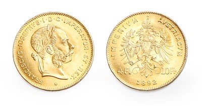 Lot 102 - Coins, Austro-Hungaria, Franz Joseph (1848-1916)
