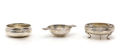 Lot 77 - A Scottish silver quaich