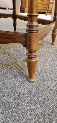 Lot 5 - A rosewood and ivory-inlaid circular centre table