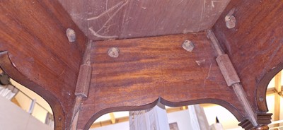 Lot 5 - A rosewood and ivory-inlaid circular centre table