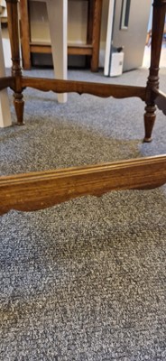 Lot 5 - A rosewood and ivory-inlaid circular centre table