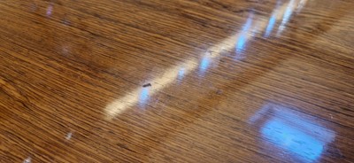 Lot 5 - A rosewood and ivory-inlaid circular centre table