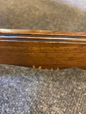 Lot 5 - A rosewood and ivory-inlaid circular centre table