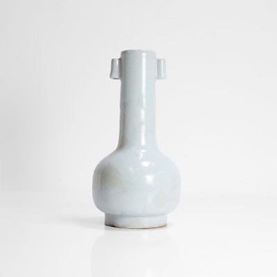 Lot 14 - A Chinese celadon-glazed vase