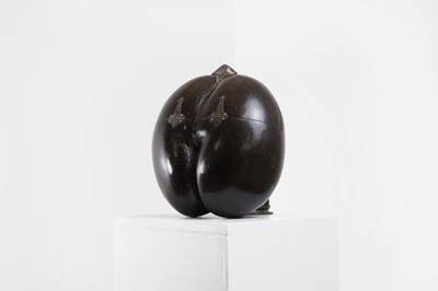 Lot 619 - A coco de mer box
