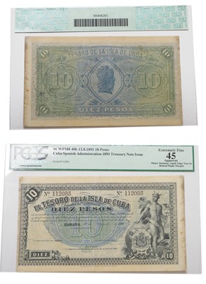 Lot 137 - Notes, Cuba