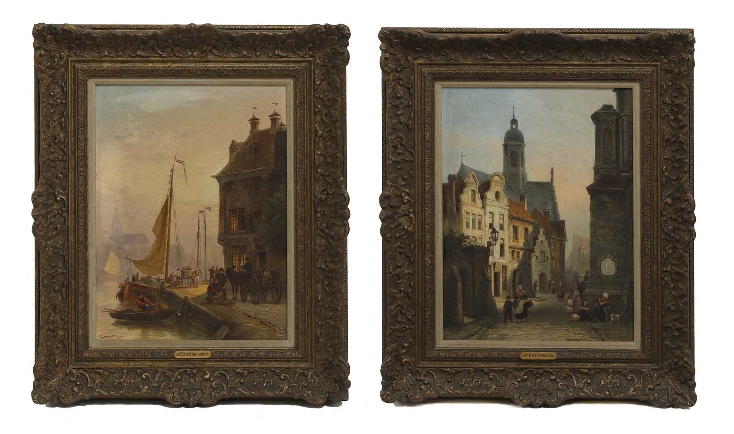 Lot 56 - Cornelis Christiaan Dommersen (Dutch, 1842-1928)