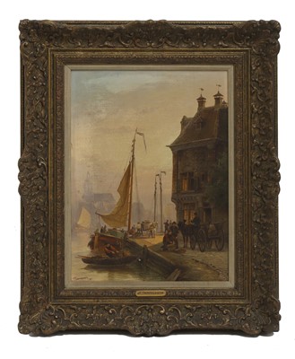 Lot 56 - Cornelis Christiaan Dommersen (Dutch, 1842-1928)