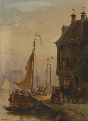 Lot 56 - Cornelis Christiaan Dommersen (Dutch, 1842-1928)