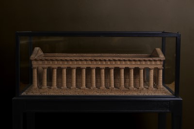 Lot 265 - A grand tour-style composite cork model in the manner of Domenico Padiglione