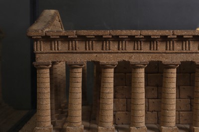 Lot 265 - A grand tour-style composite cork model in the manner of Domenico Padiglione