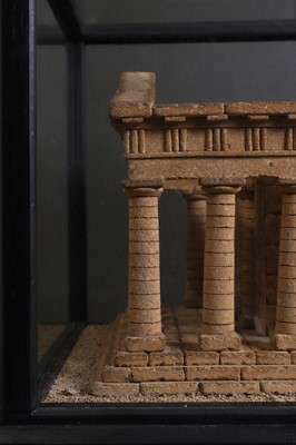 Lot 265 - A grand tour-style composite cork model in the manner of Domenico Padiglione