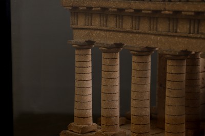 Lot 265 - A grand tour-style composite cork model in the manner of Domenico Padiglione