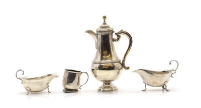 Lot 58 - Two silver sauceboats