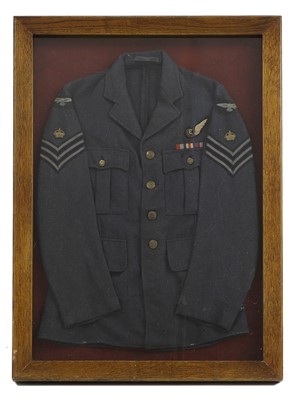 Lot 118 - A Second World War RAF Bomber Command Dress Jacket