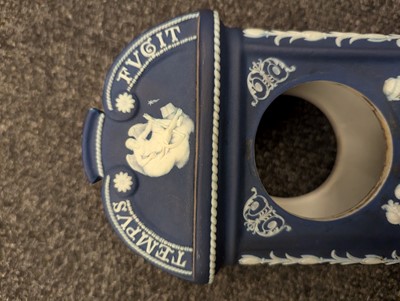 Lot 98 - A group of four Wedgwood Jasperware mantle timepieces