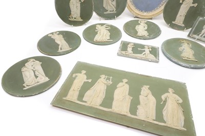 Lot 131 - A collection of Wedgwood Jasperware plaques