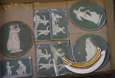 Lot 131 - A collection of Wedgwood Jasperware plaques