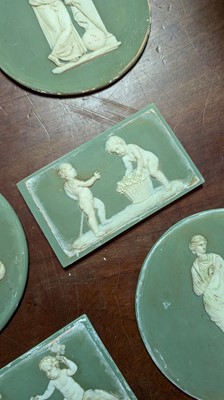 Lot 131 - A collection of Wedgwood Jasperware plaques