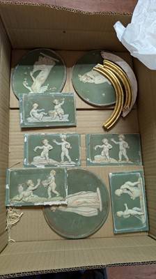 Lot 131 - A collection of Wedgwood Jasperware plaques