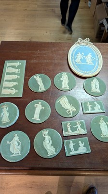 Lot 131 - A collection of Wedgwood Jasperware plaques