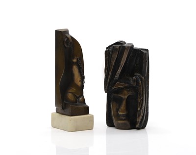 Lot 235 - A Surrealist bronze figure