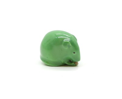 Lot 144 - A Royal Worcester porcelain 'Netsuke'