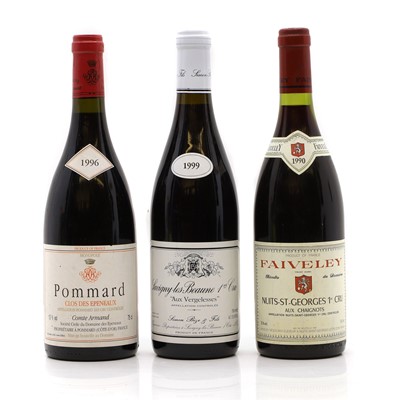 Lot 444 - A selection of Burgundy red wines