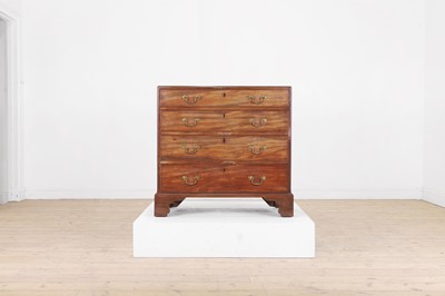 Lot 452 - A George III mahogany chest of drawers