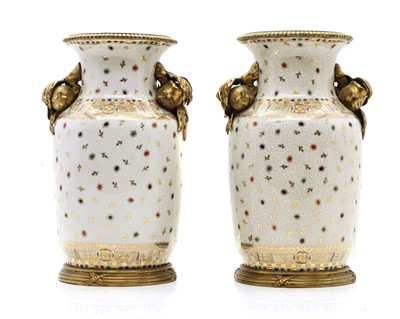 Lot 175 - A pair of Christine Cano pottery vases