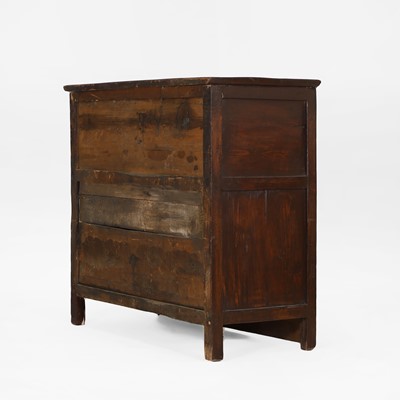 Lot 74 - A painted wooden cupboard