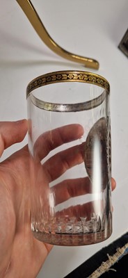 Lot 397 - A pair of Zwischengoldglas glass beakers