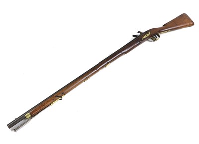 Lot 411 - A flintlock service musket