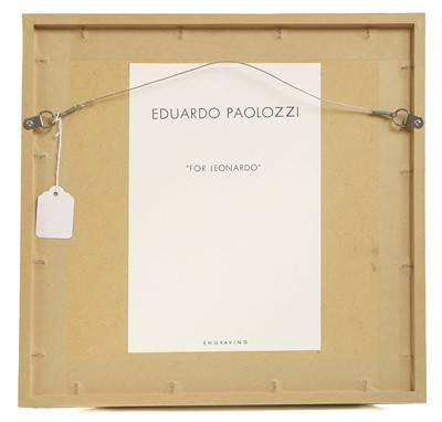 Lot 205 - Sir Eduardo Paolozzi RA (1924-2005)