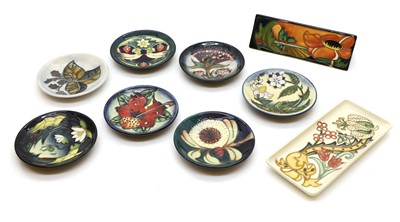 Lot 126 - A group of Moorcroft pottery items