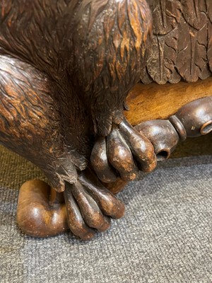 Lot 433 - A mahogany sofa