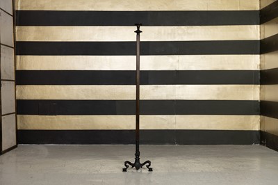 Lot 285 - A patinated bronze Roman-style torchère