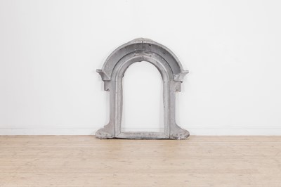 Lot 159 - A zinc window frame