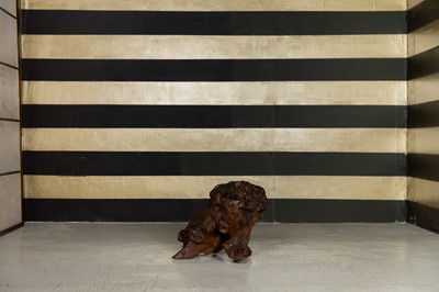 Lot 330 - A rootwood stool