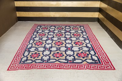 Lot 234 - A flat-weave dhurrie