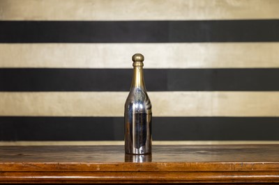 Lot 420 - A silver-plated cocktail shaker